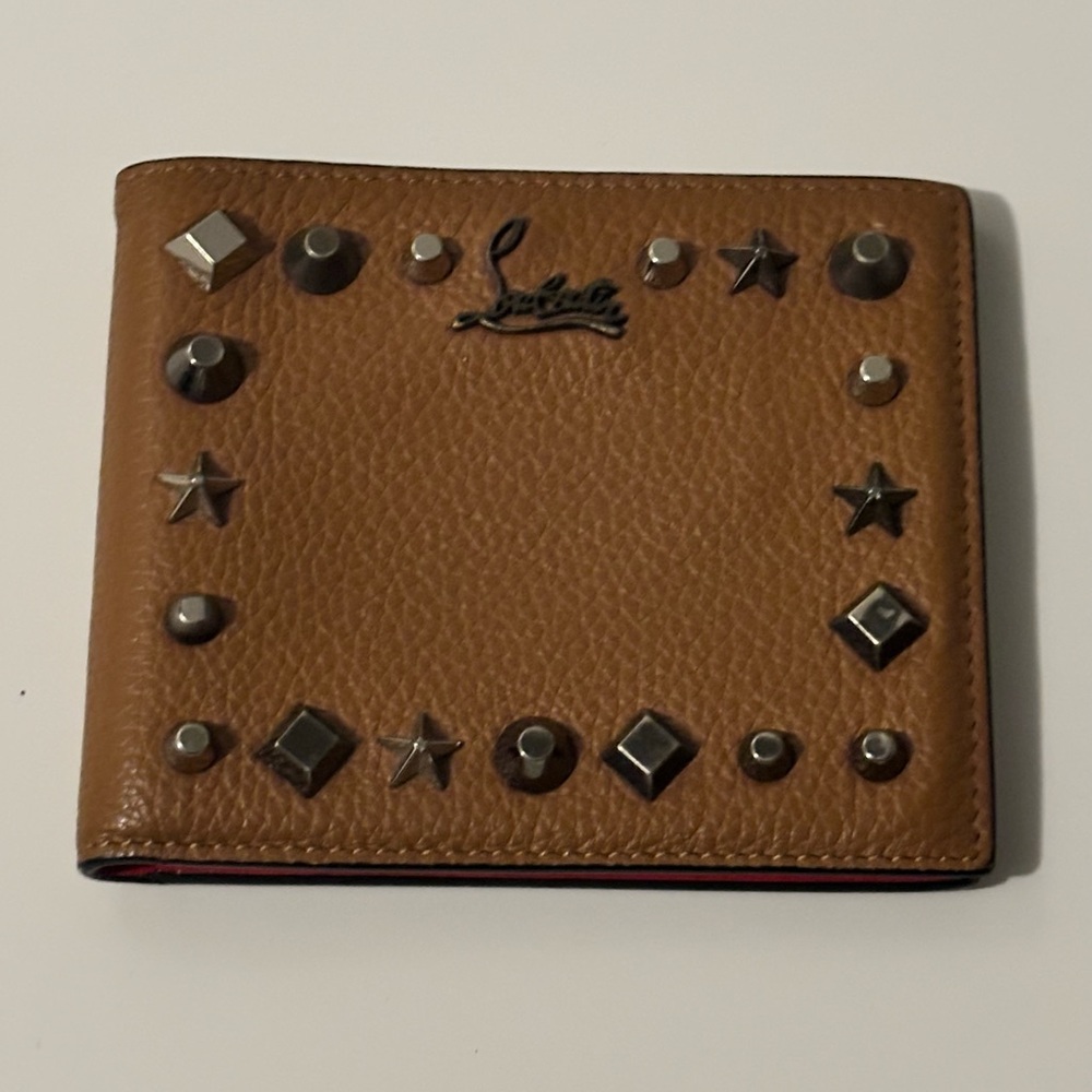 Christian Louboutin Studded Bifold Wallet